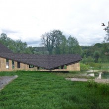 Maison sur l'étang